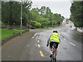 G1417 : Bike traffic, Crossmolina by Richard Webb