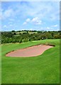 Bunker at Grange Park Golf Club