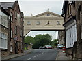 SK3156 : Mill buildings and bridge over Lea Road by Andrew Hill