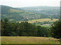SK3157 : Hillside with view to Cromford by Andrew Hill