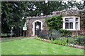 Gatehouse on the Woburn estate by the footpath