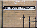 The Old Bell Yard sign