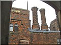TL9217 : Ornate Tudor chimneys, Layer Marney Tower by Derek Voller