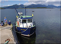 NM9045 : The Lismore ferry at Port Appin by Ian Taylor