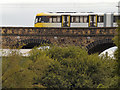 SD7807 : Metrolink Tram, Radcliffe Viaduct by David Dixon