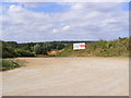 TM4176 : The entrance to Wenhaston Quarry by Geographer