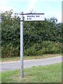 Roadsign on Blackheath Road