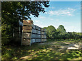 Crates ready for apple picking