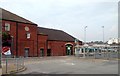 Exit of bus station, Newcastle under Lyne