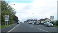 Entering Maguiresbridge from the north along the A43