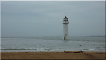 SJ3094 : Perch Rock Lighthouse, New Brighton by Richard Cooke