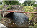 Stone bridge across the Afon Lwyd, Chapel Lane, Cwmbran