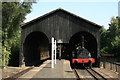 SU5291 : Didcot Railway Centre - transfer shed by Chris Allen
