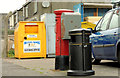 Pillar box and drop box, Newtownards