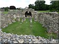 TR1557 : St Augustine's Abbey - Presbytery crypt by Rob Farrow