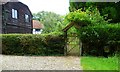 Garden gate at Arundel Holt