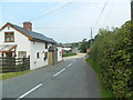 House at the junction of the A483 and the B4355