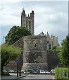 TR1557 : Canterbury Cathedral from Lady Wootton's Green by Rob Farrow