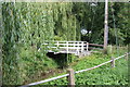 The footbridge over the beck