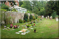 Ashes area, Hawkhurst churchyard