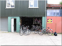W6771 : Bike shop off Barrack Street, Cork by David Hawgood