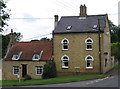 Boothby Graffoe - houses at top of Castle Lane