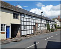 Row of black and white cottages, Pembridge