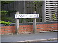 TM3876 : Kennedy Avenue sign by Geographer