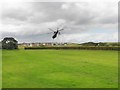 Helicopter leaves Portrush