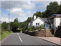 The approach to Upton