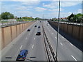 North Circular Road NE of the A404 bridge, Stonebridge Park, London