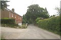 Cottages along Church Lane