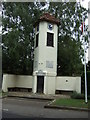 Hinxworth War Memorial and clock tower