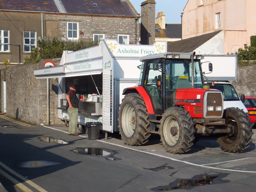 massey-ferguson-6150-tractor-with-a-fish-richard-hoare-geograph-britain-and-ireland