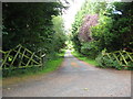 Entrance to Rennieston Estate near Oxnam