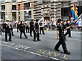 SJ8398 : Greater Manchester Police Band, Manchester Pride by David Dixon
