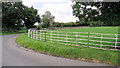 Iron fencing on Fanshawe Lane near Henbury Smithy