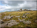 NY7520 : The summit of Roman Fell (594m) by Karl and Ali