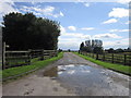 SE2095 : The entrance to Highfield Farm Caravan Park by Ian S