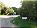 Entrance to Pollards Nursery at Barnham