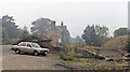 Former Cawston station, 1986