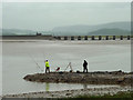 SD4578 : Anglers at Arnside, August Bank Holiday 2012 by Karl and Ali