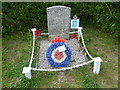 Memorial to Pilot Officer Arthur Clarke, Newchurch