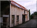 Rusting corrugated iron building