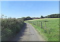 Un-named lane west of Chisbury Lane Farm