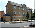 Flats on the corner of Careys Way and Carousel Lane, Weston-super-Mare
