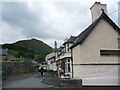 Village scene in Llangynog