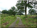 Driveway to Upleadon Farm