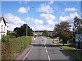 Frankby Road crossroads at Newton