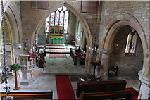 SK8029 : Interior, St Guthlac's church, Branston by J.Hannan-Briggs